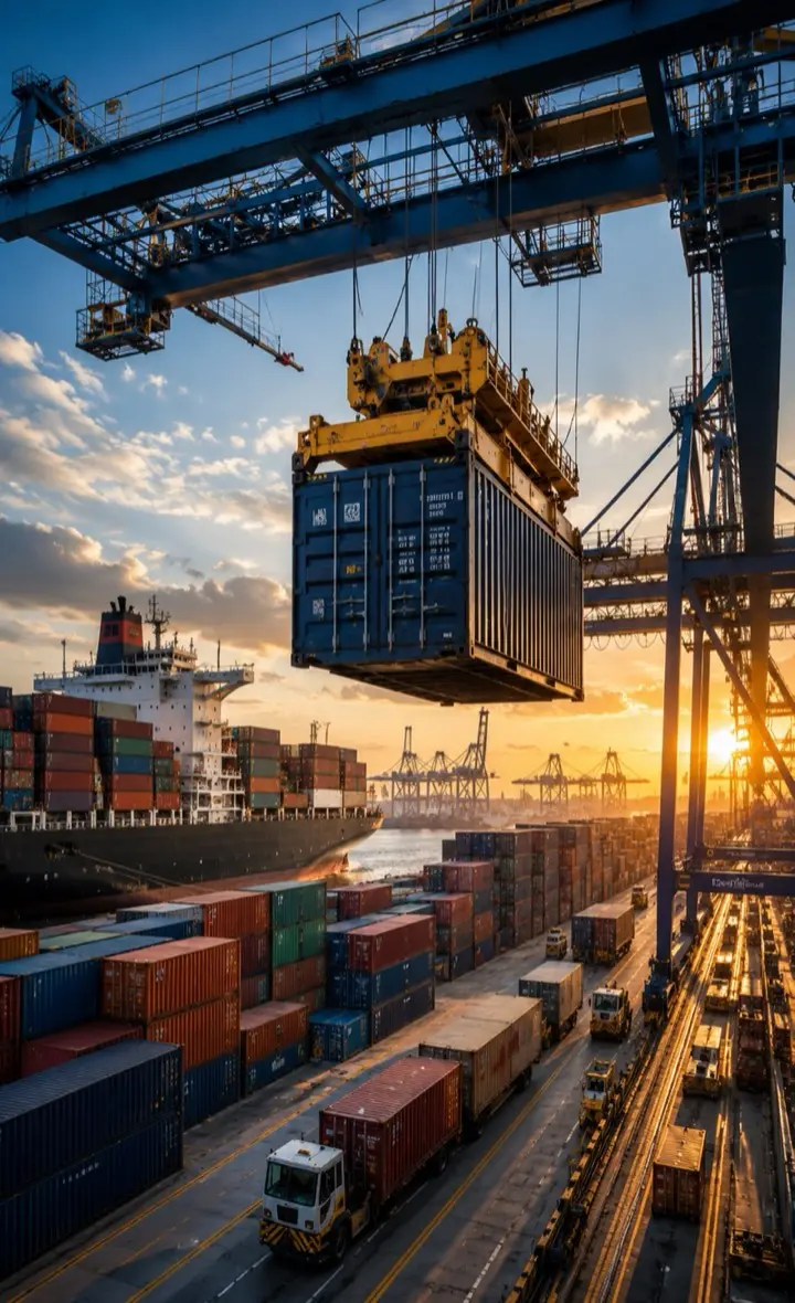 Logistique conteneur